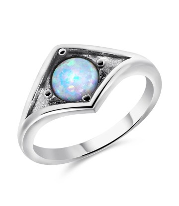 Opal Silver Rings NSR-2172